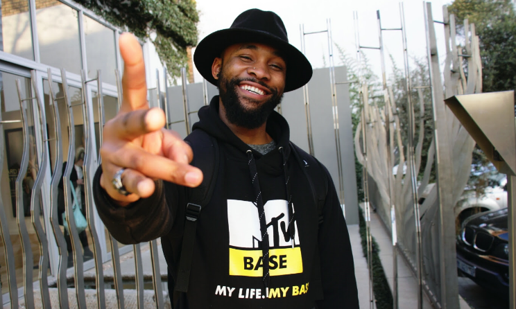 Tshego Mosupye is an MTV Base VJ.
