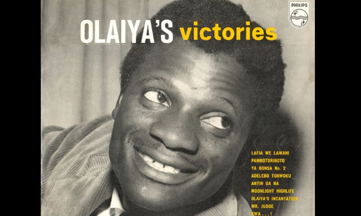 The cover of a Victor Olaiya album released by Premier Music, which was known as Philips West Africa Records in the 1960s.