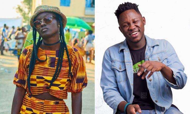 Abena Rockstar and Medikal are set to collaborate. Photo: Facebook & GT