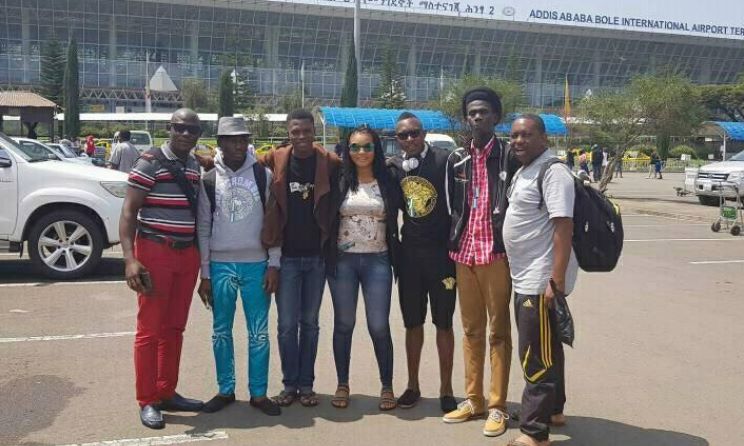 The seven-man team from Sierra Leone. Photo: Facebook