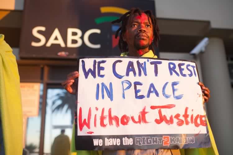 The SABC has responded to the Artist Movement's memorandum of grievances. Photo: Twitter