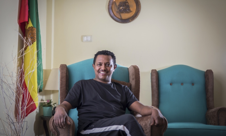 Ethiopian singer Teddy Afro was prevented from launching his latest album in Addis Ababa at the weekend. Photo: Mulugeta Ayene