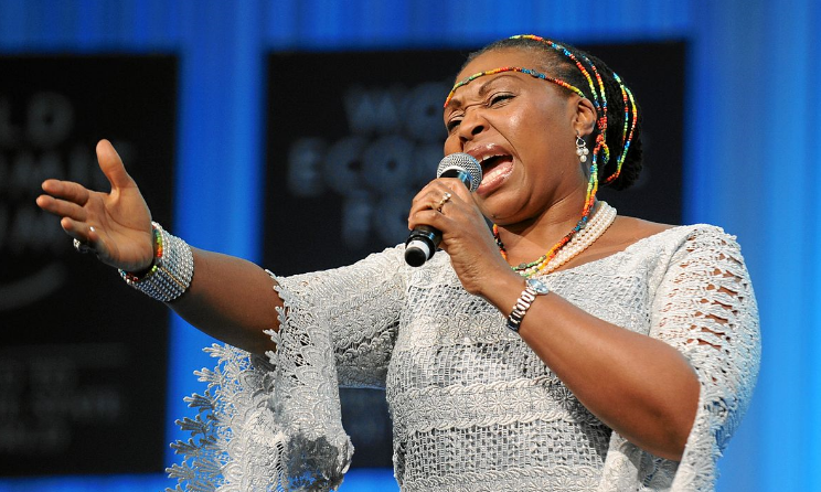 Yvonne Chaka Chaka is one the six artists featuring on the song.