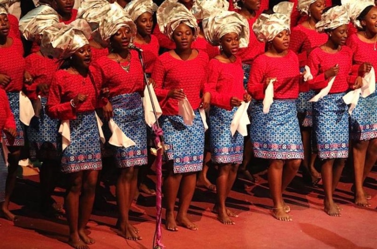 Une chorale au Sénégal