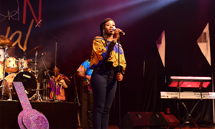 Debbiesoul at the MUSON Festival. Photo: Nnaemezie Asogwa