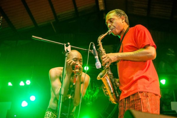 Seun and Femi Kuti. Photo: TIA