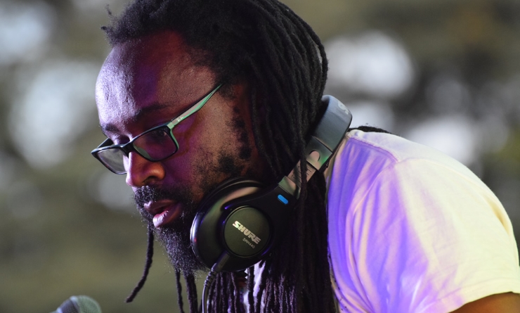 Santuri's DJ Gregg Tendwa.