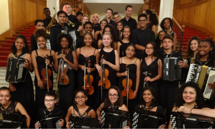 The Youth Orchestra of Namibia is among the 10 partners that signed the agreement.