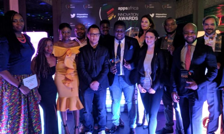 Winners at the 2017 AppsAfrica.com Awards. Photo: AppsAfrica