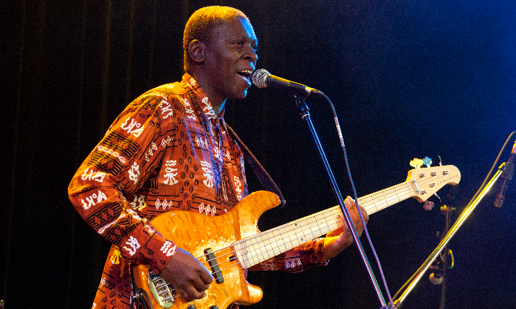 South African bass guitarist Concord Nkabinde will facilitate the workshop in Windhoek, Namibia. Photo: Mario Sales