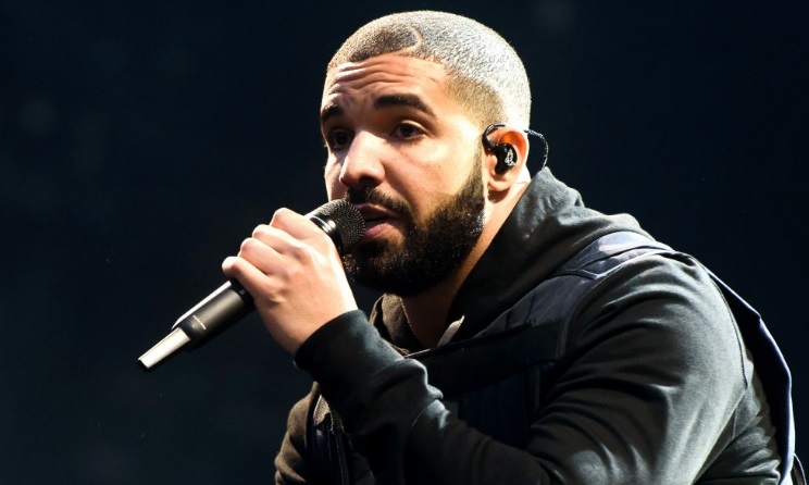 David Alexander says artists such as Drake (photographed here) and Ed Sheeran are increasingly looking to Africa for inspiration.