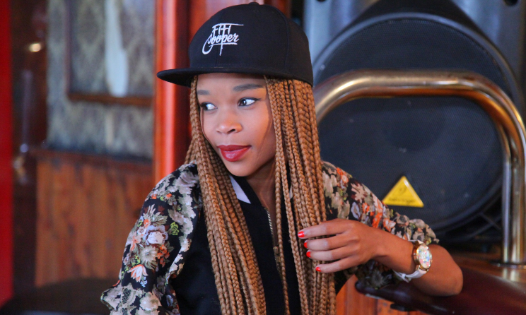 Fifi Cooper is prohibited from performing any songs she recorded under Ambitiouz Entertainment.