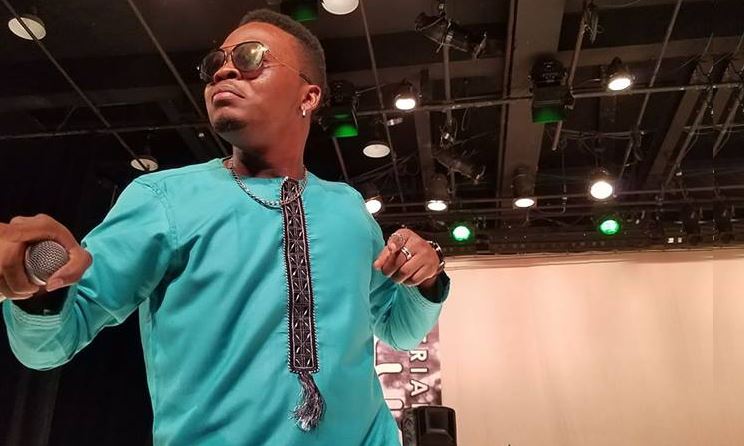 Olamide performed at the 12th edition of the Nigerian Entertainment Awards. Photo: Facebook/O Atewogboye