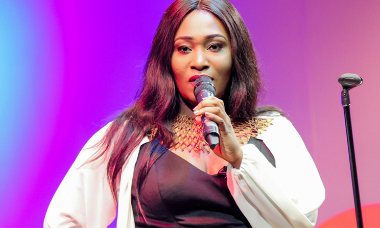 Ruby Gyang was crowned Arewa Artist of the Year at the Kaduna Entertainment Awards. Photo: Facebook