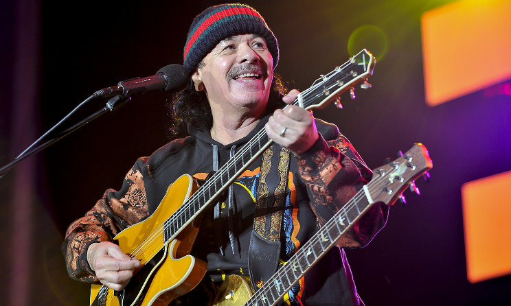 Carlos Santana will play for fans in Cape Town and Johannesburg. Photo: Steve Jennings