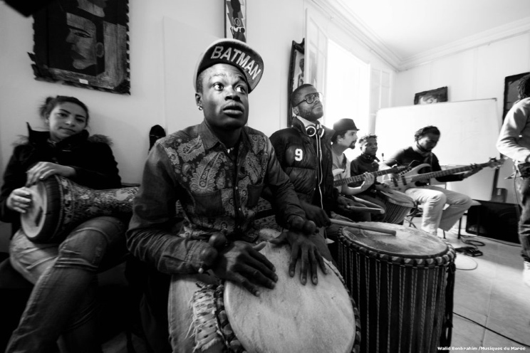 Atelier de musique Afrikayna (Photo) : Walid Benbrahim