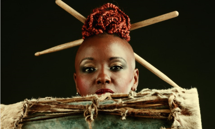 Africa Nouveau Festival founder Muthoni Drummer Queen.