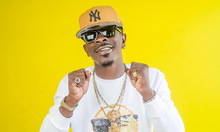 Three Shatta Wale songs appear in the list of the 20 most played Ghanaian songs in 2017. Photo: EnewsGH