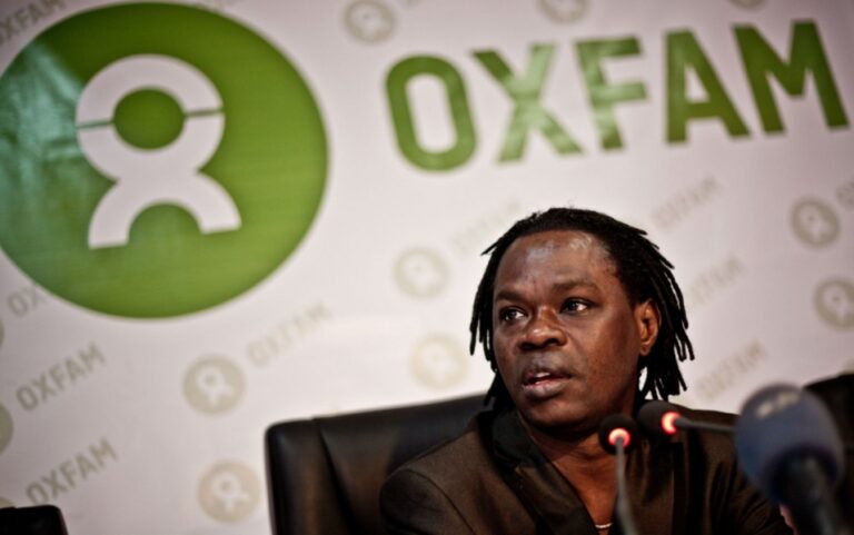 Baaba Maal en conférence de presse pour Oxfam (Photo) : jotaay.net