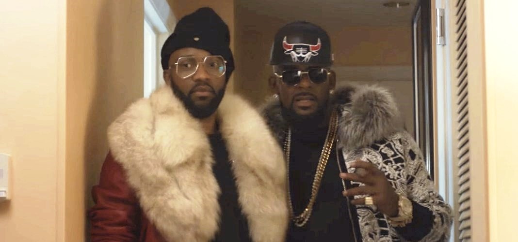 Fally Ipupa et R. Kelly dans « Nidja ». Capture d'écran