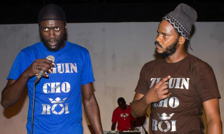 Thiat and Kilifeu are Senagalese conscious rap duo Keur Gui. Photo: Facebook