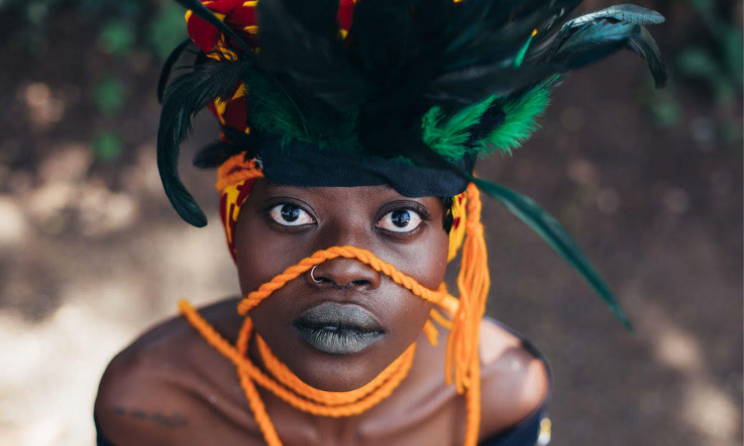 Ghanaian artist Jojo Abot.