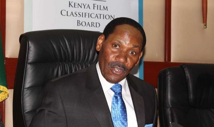 Kenya Film Classification Board CEO Ezekiel Mutua.