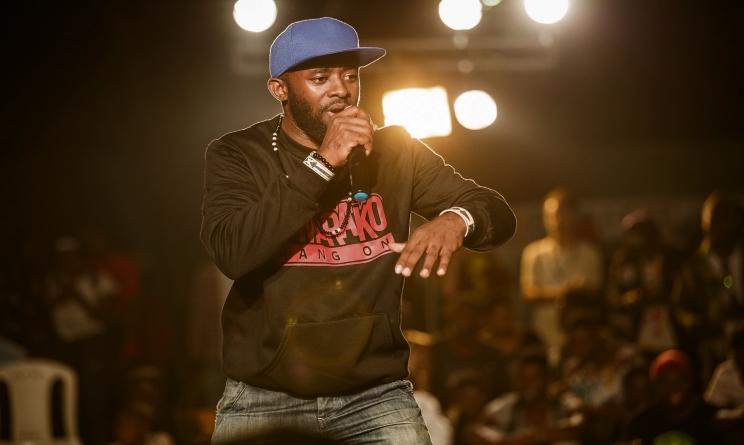 Sylvester Kabombo says music should not always be too serious. Photo: Oscar Kibuuka.