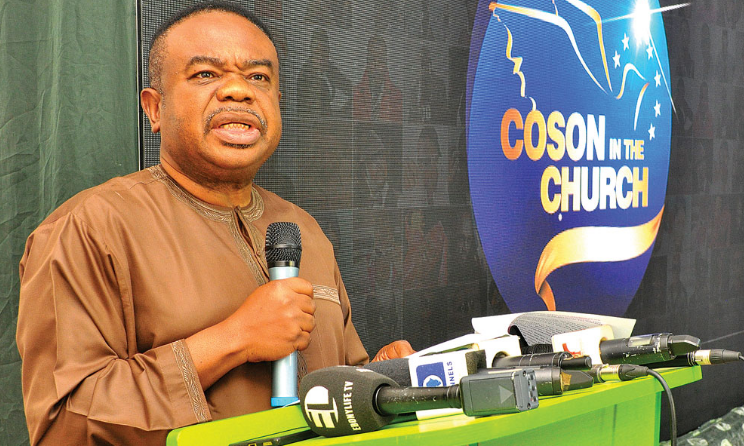 COSON chairperson Tony Okoroji.