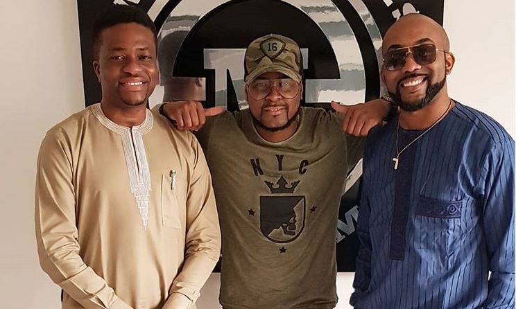 Tunde Demuren, DJ Xclusive and Banky W.