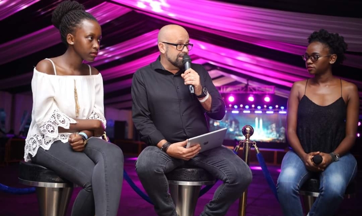 MTV Uganda chief marketing officer Olivier Prentout speaks at the launch of MTN Pulse. Photo: Bigeye