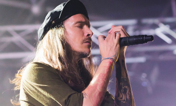 Incubus frontman Brandon Boyd.