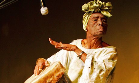 Bi Kidude, who is known as 'the queen of Taarab music', was 100 years old when she stopped performing.