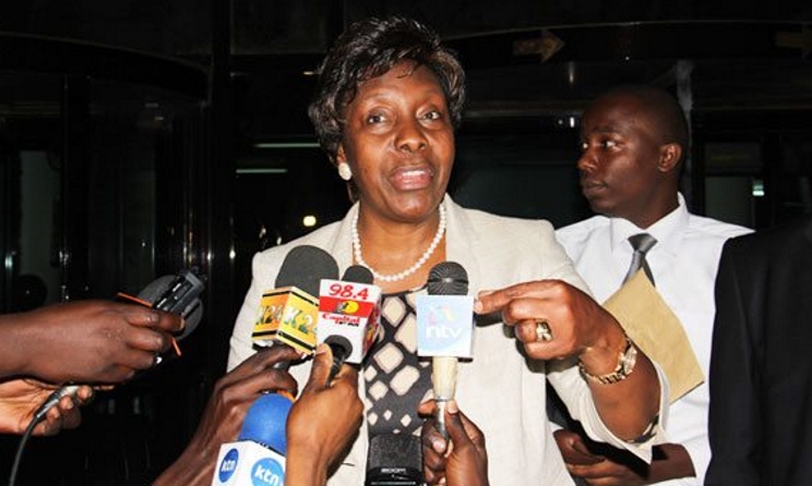 Ngilu says that locals should avoid being enticed into cutting down trees by charcoal merchants.