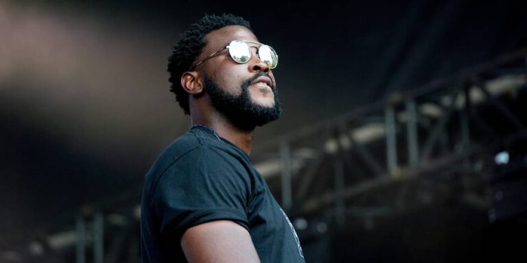Le rappeur d'origine congolaise Damso. Photo: JC Guillaume.