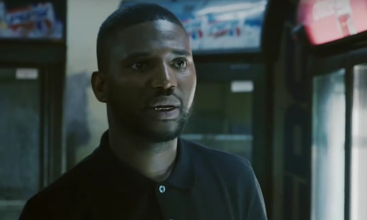 Smanga, played by Okmalumkoolkat, is awestruck when he sees Noluthando.