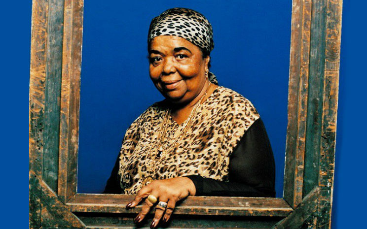 La chanteuse capverdienne Cesária Évora interprète du célèbre tube "Sodade" sera à l'honneur au festival Sakifo (Photo) : negronews.fr