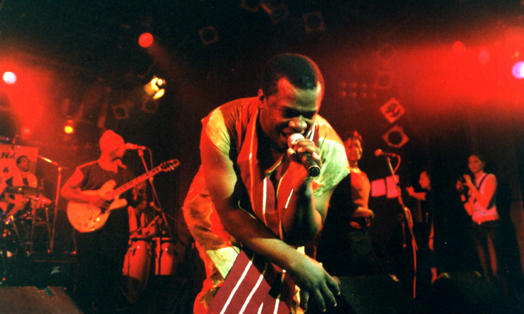 Nigerian Afrobeat musician Dele Sosimi is well known for his spirited live performances.