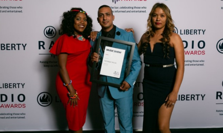 Radio hosts Miss LT, DJ Nobs and Chantal received the Best Music Show award.
