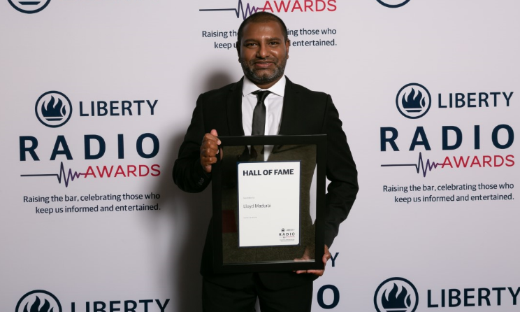 Hot 91.9 FM managing director Lloyd Madurai was inducted into the Liberty Radio Awards Hall of Fame earlier this month.