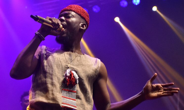 Adekunle Gold performing at the third edition of Trace Live. Photo: Trace