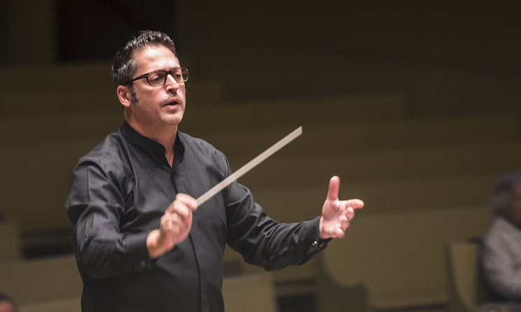 Conductor Daniel Boico.