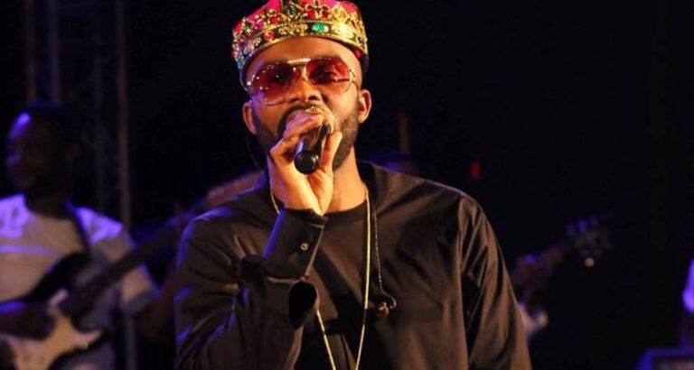 Fally Ipupa lors d'un concert. (Source photo) : page Facebook officiel Fally Ipupa.