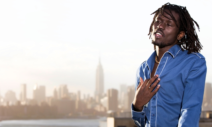 Hip hop artist Emmanuel Jal.