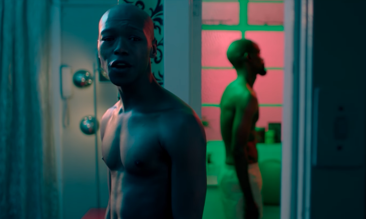 A still frame from Nakhane's video for 'Clairvoyant'.