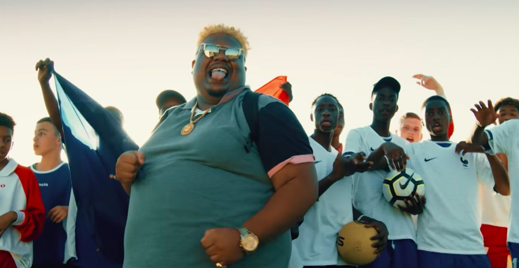 Capture écran YouTube de "Remontada" le nouveau clip du rappeur français d'origine congolaise Naza