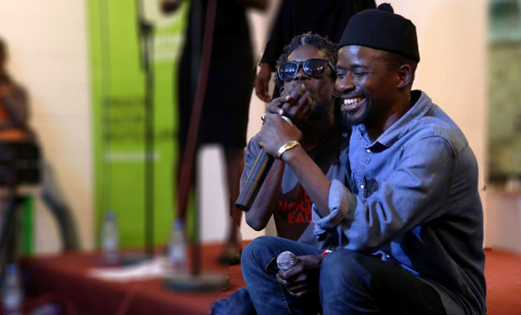 Fou malade et Niagass au Goethe Institut de Dakar (Photo) : Facebook Officiel