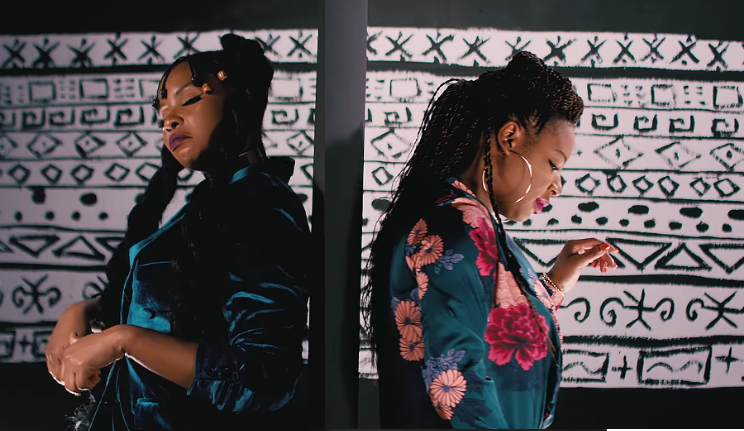 Yemi Alade et Charlotte Dipanda (Photo) : capture d'écran du clip « Sister »