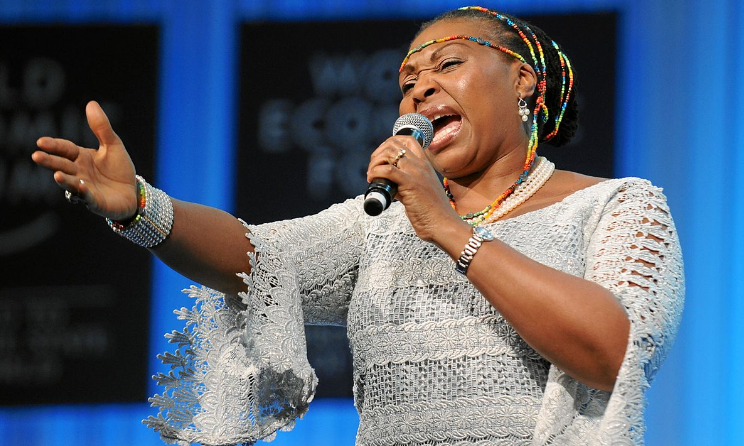 South African singer Yvonne Chaka Chaka is known for her humanitarian roles in Africa.
