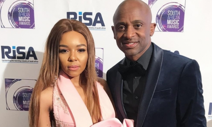 Busisiwe Twala and Arthur Mafokate.